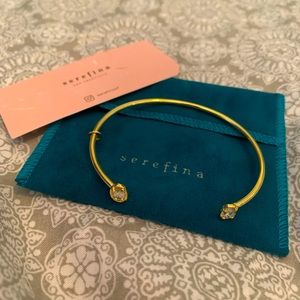 Serafina Gold Bangle Bracelet